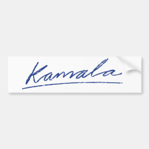 Autocollant De Voiture Cursive Kamala