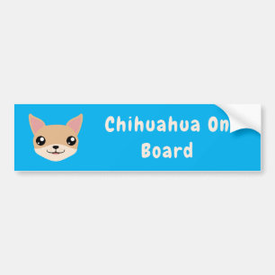 Autocollant De Voiture Cute Chihuahua