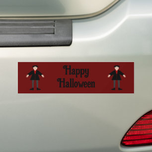 Autocollant De Voiture Cute Halloween Vampire Custom