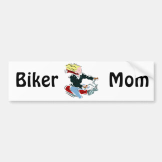 Autocollant De Voiture Cycliste blond
