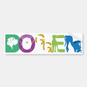 AUTOCOLLANT DE VOITURE D O G G E N