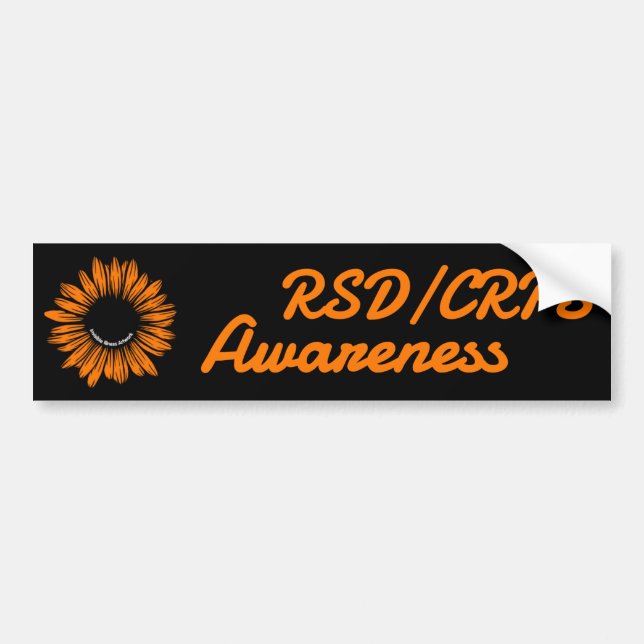 Autocollant De Voiture Daisy...RSD/CRPS (Devant)