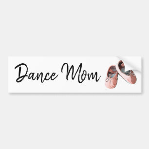 Autocollant De Voiture Dance Maman Ballet Chaussons pare-chocs
