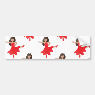 Autocollant De Voiture dancer emoji
