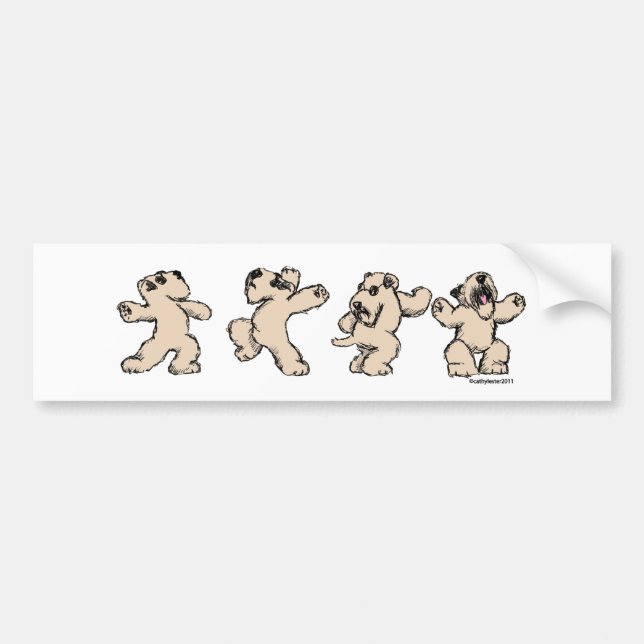 Autocollant De Voiture Danse SCWT (Devant)