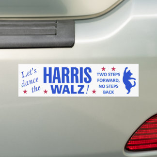 Autocollant De Voiture Dansez le Sticker Harris Walz Bumper