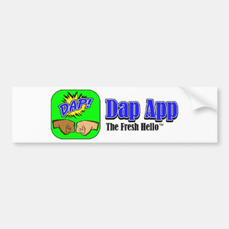 AUTOCOLLANT DE VOITURE DAP $$ETAPP TAGLINE