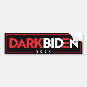 Autocollant De Voiture Dark Biden 2024