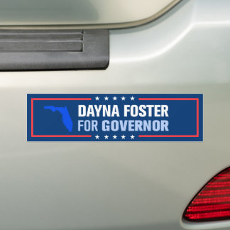 Autocollant De Voiture Dayna Foster for Florida Governor