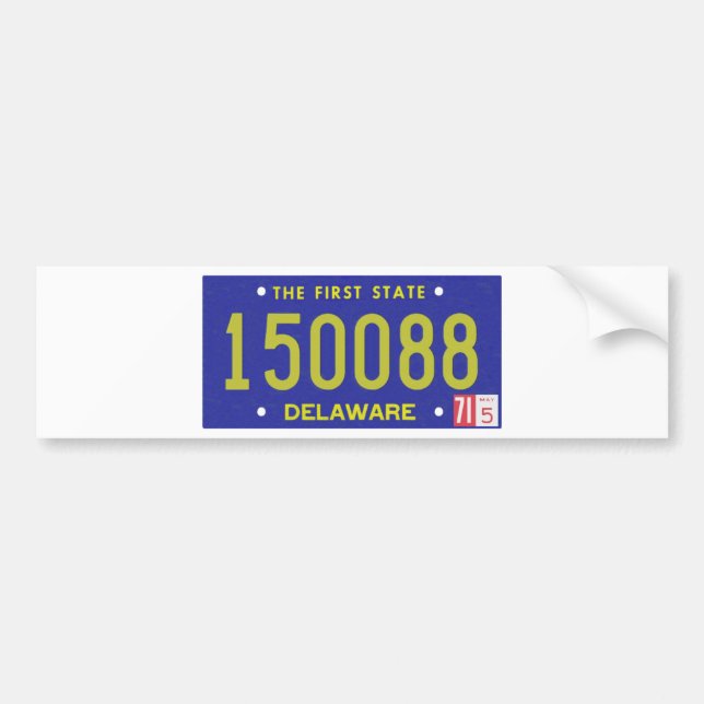 AUTOCOLLANT DE VOITURE DE71 (Devant)