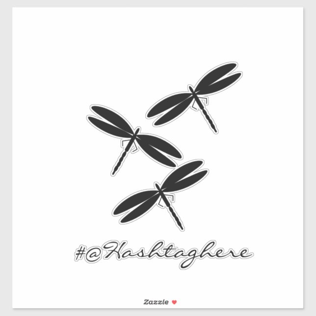 Autocollant de voiture de script de nom de libellu (Feuille)