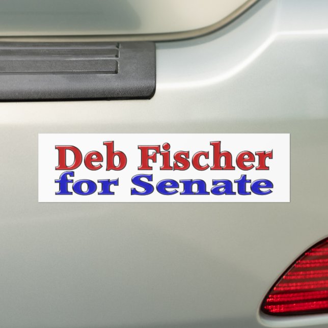 Autocollant De Voiture Deb Fischer pour le Sénat (En voiture)