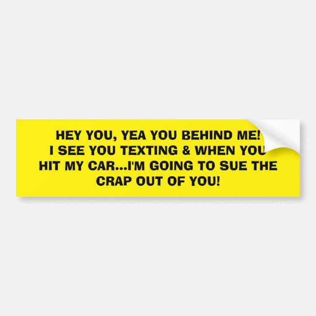 AUTOCOLLANT DE VOITURE DÉBILES STUPIDES DE CONDUCTEURS SUR LE SERVICE DE (Devant)