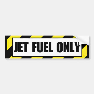 Autocollant De Voiture Décalage de l'aviation Jet Fuel Only