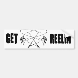 Autocollant De Voiture décalque de pêche