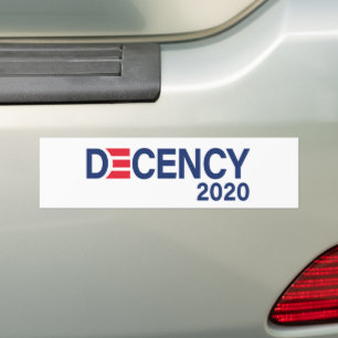 Autocollant De Voiture Décency 2020 Biden Harris 2020 Election