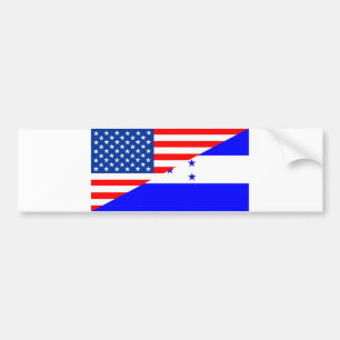 Autocollant De Voiture demi de compte des Etats-Unis de drapeau des