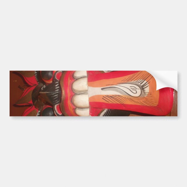 Autocollant De Voiture Dents blancs Hakuna Matata Personnaliser mignonne  (Devant)