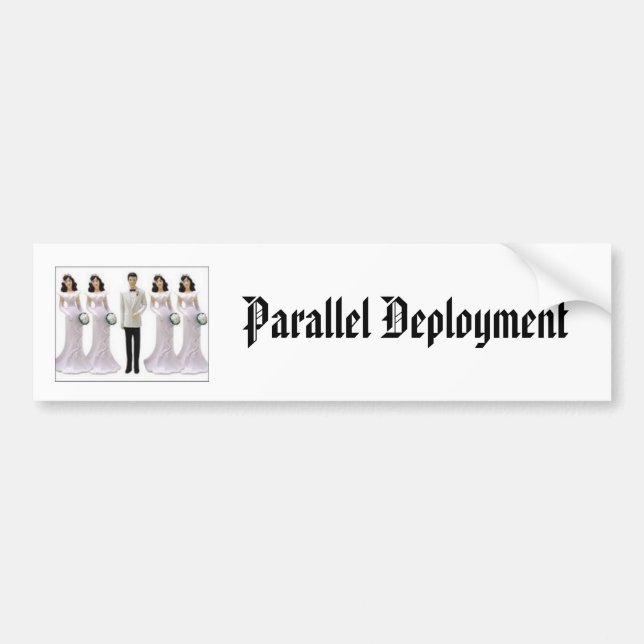 Autocollant De Voiture Déploiement parallèle (Devant)