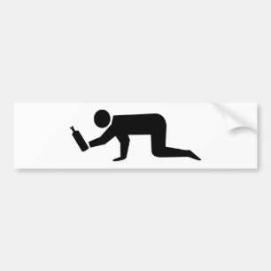 Autocollant De Voiture Des gens ivres