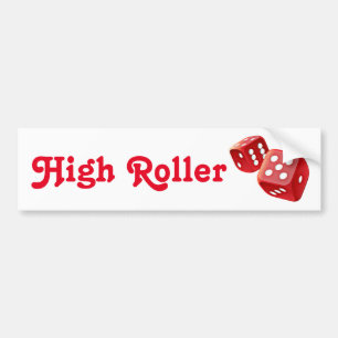 Autocollant De Voiture dés rouges