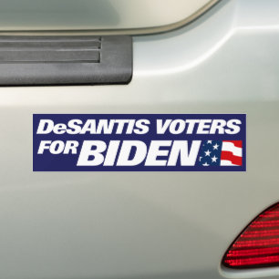 Autocollant De Voiture DeSantis Supporters pour Biden 2024