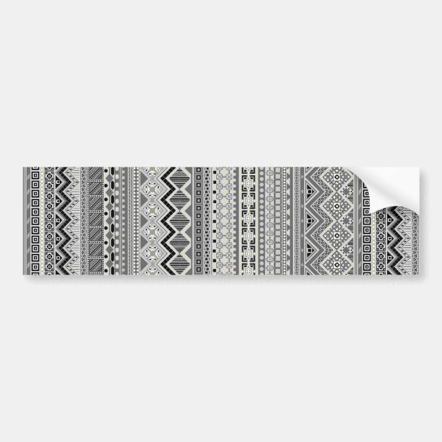 Autocollant De Voiture Design motif gris pâle (Devant)