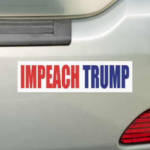 Autocollant De Voiture Destituer le président Trump - Anti Trump