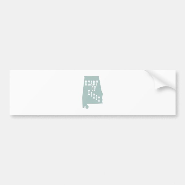 Autocollant De Voiture Devise de slogan de l'Alabama (Devant)