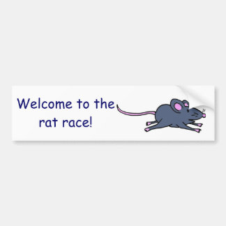 Autocollant De Voiture DF zzzmouse1c, accueil à la course de therat !