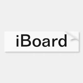 autocollant de voiture d'iBoard