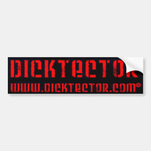 Autocollant De Voiture DICKTECTOR-PARE-CHOCS-AUTOCOLLANT-j