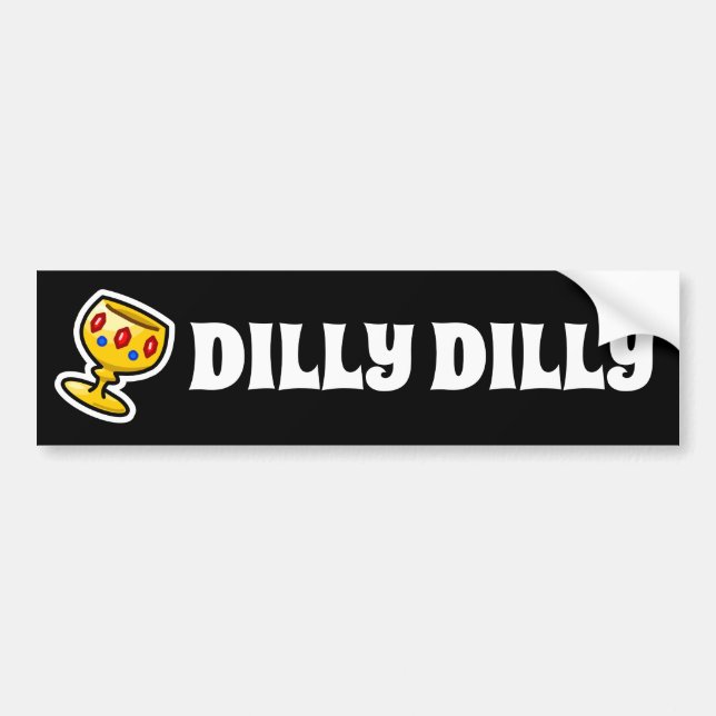 Autocollant De Voiture Dilly Dilly (Devant)