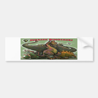 Autocollant De Voiture Dinosaures jurassiques