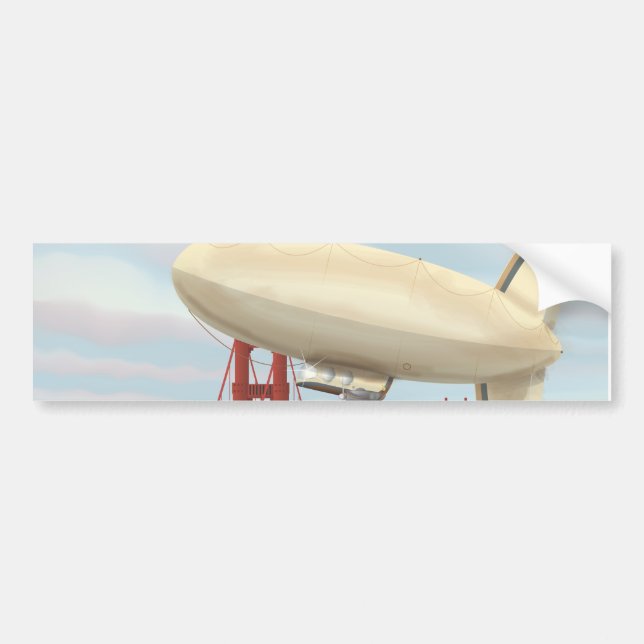 Autocollant De Voiture Dirigeable souple (Devant)
