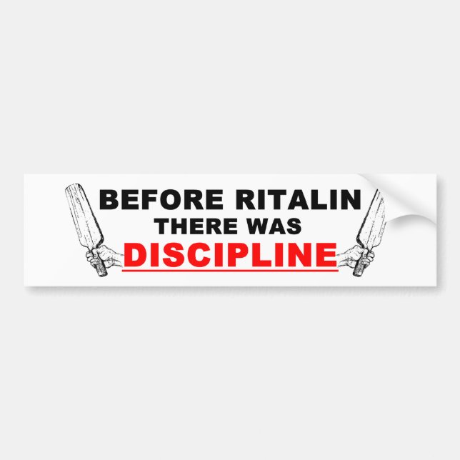 Autocollant De Voiture Discipline (Devant)