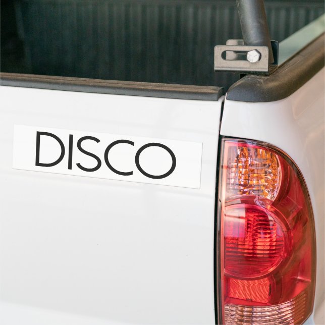 Autocollant De Voiture DISCO Dancing (Sur camion)