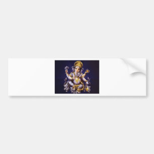 Autocollant De Voiture Divinité indoue d'éléphant asiatique de Ganesh