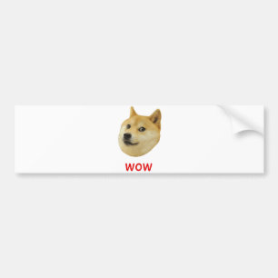 Autocollant De Voiture Doge très wow beaucoup de chien un tel Shiba Shib