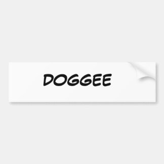 Autocollant De Voiture Doggee not Doge