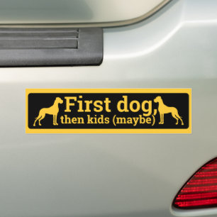 Autocollant De Voiture Dogue Allemand Premier Chien Voiture 
