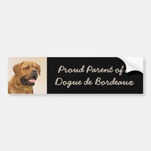 Autocollant De Voiture Dogue de Bordeaux Peinture - Cute Original Chien A