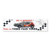 Don Lajoie Town Fair Pneus réplique Sticker pare-c