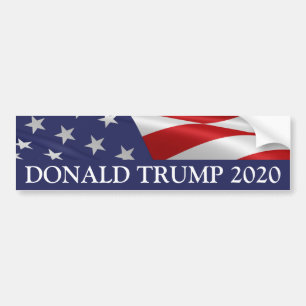 AUTOCOLLANT DE VOITURE DONALD TRUMP 2020
