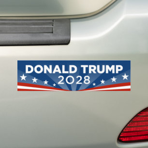 Autocollant De Voiture Donald Trump 2028