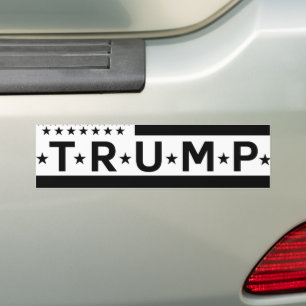Autocollant De Voiture Donald Trump - Drapeau 2024 - Reprendre l'Amérique