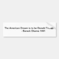 Donald Trump est le rêve américain