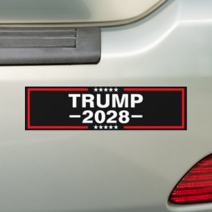 Autocollant De Voiture Donald Trump Président 2028