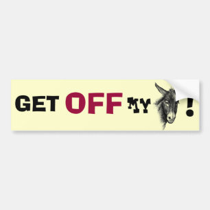 Autocollant De Voiture Donkey de voiture