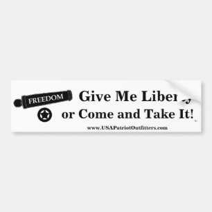 Autocollant De Voiture Donnez-moi la liberté 1,1